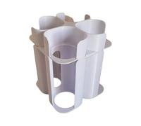 Générique Rangemement Blanc pour 12 Pots et 12 couvercles pour yaourtière multidélices (Blanc)
