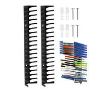 Générique Rangement de Jeux Vidéo,Lot de 2 Organisateurs Muraux Métalliques Renforcés - Rangement pour Disques et Supports - Maison Salon Cuisine Chambre Bureau Bar Coin Cinéma Édition