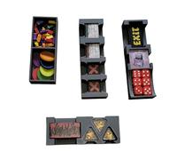 Générique Rangement Insert Organiseur pour zombicide Black Plague (Gris)