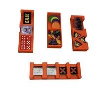Générique Rangement Insert Organiseur pour zombicide Black Plague (Orange)