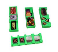 Générique Rangement Insert Organiseur pour zombicide Black Plague (Vert)