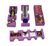 Générique Rangement Insert Organiseur pour zombicide Green Horde (Violet)