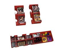 Générique Rangement Insert Organiseur pour zombicide Marvel Zombies (Rouge)