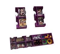 Générique Rangement Insert Organiseur pour zombicide Marvel Zombies (Violet)