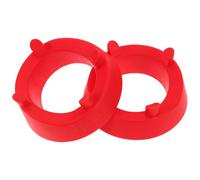 Générique Rangement pour Ballons de Rugby et Football Rouge, Base Stable en PP Design Simple et Élégant, pour Maisons et Bureaux, Lot de 2 Pièces