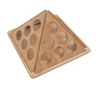 Générique Rangement pour Dosettes de Café - Support Porte-Capsules de Café | Porte-Dosettes 24 Cases à Rotation 360 Degrés Barre d'Organisation pour Maison Cuisine Comptoirs Placards