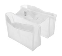 Générique Rangement Pour Jouets De Bain | Porte-Filet Salle De Bain - Blanc Accessoires Organisateur De Jouets Conteneur De Rangement Caddy Suspendable Pour Tout Petits Et Douche Et Baignoire