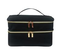 Générique Rangement pour Kit, Sac De Rangement pour Broderie Double Couche Étanche, Coffret Organisation Grande Capacité pour Outils pour Fils, Aiguilles, Ciseaux, Kit (Aucun Accessoire Inclus)