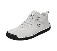 Générique Rangers Homme Boots Et Bottines Chaussure Santiag Chaussures Hiver Cuir Noir Bottine De Sécurité Hommes Bottes Securite Montantes Soulier Coque Botte Travail Cowboy Montante