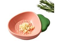 Générique Râpe en Céramique Multifonction - Râpe Multifonction en Forme de Carotte pour Broyer, Émincer et Trancher | Bol râpe à ail | pour Râper Gingembre, Citron, Légumes, Agrumes, Fruits