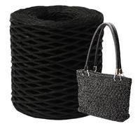 Générique Raphia Pour L'artisanat - Ruban En Papier Raphia Pour Crochet | Fabrication De Bricolage De Fil De Fil De Rafia Avec Couleur Naturelle Et Texture Mate Pour La Décoration De Bricolage