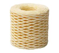 Générique Raphia Pour L'artisanat - Ruban En Papier Raphia Pour Crochet | Fabrication De Bricolage De Fil De Fil De Rafia Avec Couleur Naturelle Et Texture Mate Pour La Décoration De Bricolage