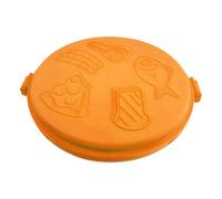 Générique Rapid Bake Plate - Toasting Pan for Meal Prep Distribution | Heat Conducting Metal Base with Easy Clean Coating, Flat Design Tool, Food Reheating Use for School Apartment Office