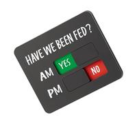 Générique Rappel pour Repas,Tableau Journalier AM PM - Tableau Indicateur Quotidien Magnétique Ou Adhésif Double Face,pour Réfrigérateur Cuisine Maison Routine Programme Minceur Contrôle Appétit