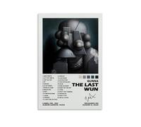 Générique Rapper Gunna The Last Wun Signature De L'album Affiche Décoration Peinture Toile Mur Art Salon Affiche Chambre Peinture Anniversaire Vacances Cadeau 24x36inch(60x90cm)