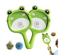 Générique Raquette De Tennis Enfant | Raquette en Forme De Grenouille,Raquettes De Tennis - Convient pour Une Utilisation en Intérieur Et Extérieur Plage Espace De Jeux Jardin Cour Garçons Et