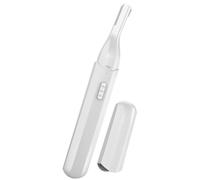 Générique Rasoir à Sourcils Électrique Soin de Pratique USB Portable en ABS Blanc Épilation Indolore des Poils Lèvres pour Hommes et Femmes
