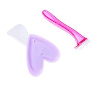 Générique Rasoir Intime Femme Mini en Silicone Sûr Taille Compacte Coloris Aléatoire Kit de Rasage Précis pour Maillot Épilation Douce sans Irritation Accessoire de Couleur Aléatoire