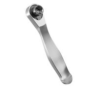 Générique Ratchet Screwdriver, Small Ratchet with Right Angle Offset Reversible Drive Handle, 72-Tooth Ratchets Wrench Home Repair Tool, Gadgets Rotating Screwdriver for Tight Spaces