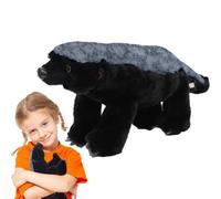 Générique Ratel - Coton PP Polyester Animal en Réaliste | Jouet Animal | Sauvage en Douce Design Réaliste Détaillé | Cadeau Mignonne pour Décoration De Chambre d'enfant Collection E