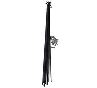 Générique Rayons de Bicyclette Acier 12 PCS Steel Portefeuille 14g Spokes Haute résistance Vélo Porte-vélos pour la Route 260-294mm Accessoires de vélo(276)