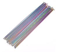 Générique Rayons de Bicyclette Acier 36 pcs en Acier Inoxydable Portefeuilles de vélo 257-293mm 14g VTT Vélo Composants Parties Roue à(293mm)