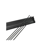 Générique Rayons de Bicyclette Acier Lot de 12 Rayons vélo en Acier Inoxydable Haute résistance 14G 2,0 mm for Roue Route VTT(274mm)