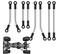 Générique RC Bras de Suspension à Haute Garde au Sol | Accessoires Auto Télécommandés,Kit de Liaisons de châssis en Acier renforcé | pour Propriétaires Amateurs Débutants Compétitions Événements