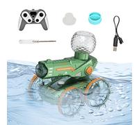 Générique RC Car, Land and Water Vehicle, Adjustable Speed Remote Control Truck, Built-in Water Squirter Feature, Ideal for Rock Crawling, Racing, Pool Fun, Backyard Bashing, Indoor Drifting