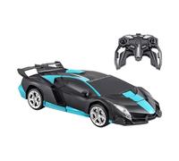 Générique RC Car Robot, 2-in-1 Remote Control Cars and Robot, Rotating Transforming Vehicle Toy with Music, Transformative Play Experience, for Kids, Indoor Play, Home, Backyard, 6.3x5.31x7.48 inches