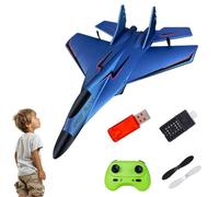 Générique RC Plane, Channel Remote Controlled Aircraft, Adorable Compact Glider LED Light, 2.4GHz RC Airplane, Portable Wings for Easy Flight and Outdoor Fun, Kids Beginners