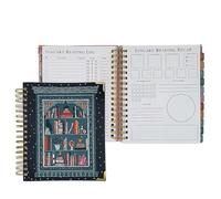 Générique Reading Journal - 12-Month Planner Tracker Notepad | Organized Reading Log With Review Sections, Goal Tracker, And Note Pages For Women, Men, Kids, Students, And Book Lovers