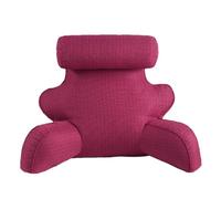 Générique Reading Pillow - Reading Cushion with Armrests, Long Pillow Bed, Back Support for Bed Rest, Convenient Handle for Readings, Working, Work, Pillows with Wrist Support, Beds Pillows