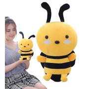 Générique Realistic Bee 8 inch - Better Skin Feel & Smoothness | Cute Stuffed Animal Hugging Pillow Short Plush PP Cotton 200g | for Kids Girlfriend Home Decoration Birthday, Unique Soft to