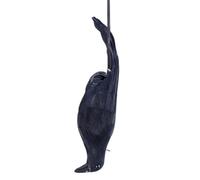 Générique Realistic Crow Decoy - Hangable Dead Crows | 12 inch Artificial Birds Handmade Model Decoration Outdoor Indoor for Lawn Yard Pool Porch Patio Hunting Party Props Display Halloween Garden