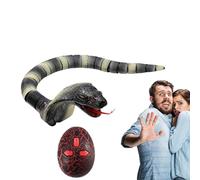 Générique Realistic Fake Snake - 15.75x1.57x1.38 inches Remote Control Snake Toy for Pranks | Electric Snakes Toys |Tricky Game Props | Realistic Robot Toy for Family Gatherings,Traveling, Parties