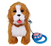 Générique Realistic Robot Puppy - Plush Robotic Puppy, Electronic Walking Barking Pet for Kids Girls Adults Home Play Birthday Party Nursery | Interactive Electronic Pet Toy for Fun and Entertainment