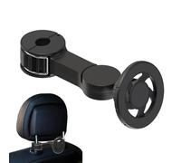 Générique Rear Seat Magnetic Phone Holder | PU Leather, 21.5x16.8cm, 170g | Car Adjustable Fast Installation Magnetic Mount | Vehicle Phone Holder for Back Seat Passengers