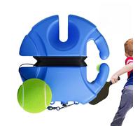 Générique Rebound Tennis Trainer Set - Portable Base, Elastic Rope Ball Design | Practice Tool for Tennis Training, Skill Development, Fitness Exercise for Kids, Adults, Home, Outdoor Play