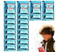 Générique Recharge De Solution À Bulles - 20 Pièces De Liquide De Soufflage Concentré 10 ML, Recharge De Pistolet À Bulles Portable pour Machines À Bules, Baguettes pour, Ensemble De Liquide À Bulle