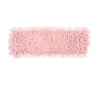 Générique Recharge Vadrouille Plate Tête Chenille Lavable pour Balai Nettoyage Sols Durs, Lingette Réutilisable Adaptée Parquet et Carrelage, Entretien Maison