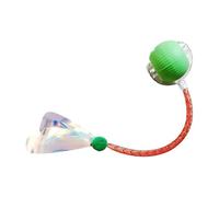 Générique Rechargeable Automatic Moving Cat Toy Ball, Smart Interactive Electric Pet Toy with 600mAh Battery, Fast Rolling on Carpet for Boredom Relief and Active Play, Ideal for Cats