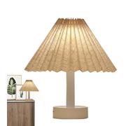 Générique Rechargeable Table Light, 3-Mode Vintage Lamp, Artistic Home Decoration with Adjustable Brightness, Ideal for Bedside, Living Room, Dining, Café, Bedroom, Reading, Ambient Lighting