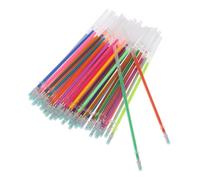 Générique Recharges D'encre Gel Pointe Fine 48 Couleurs Pailletée Encre Fluide pour Stylos Gel pour Croquis et Cartes Faites Main