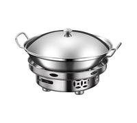 Générique Réchaud Randonnée Kit de Cuisine Réglable en Acier Inoxydable