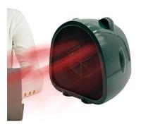 Générique Réchauffeur De Bureau Électrique - Ventilateur PTC En Céramique 500 W, Grille De Sécurité De Protection Contre La Surchauffe, Mini Souffleur D'air À Rapide, Prise De Boîtier ABS Silencieuse