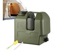 Générique Récipient d'eau avec Robinet | 20L avec Bouteille De Savon À Main | Grand Distributeur d'eau pour Camping avec Robinet,pour Plein Air Randonnée Pique-Nique Voyage Survie Sac À Dos Road Trip