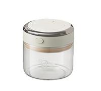 Générique Récipients À Café Moulu - Récipient En Verre De 500 Ml, Fermeture Sous Vide, Hermétique Des Arômes | Conservation Des Grains De Café, Stockage Avec Barrière À L'oxygène, Pour Comptoirs