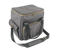 Générique Record Storage Box, Travel Organizer Bag Cds,12.99x12.99in Albums Carrying Case, Holds Up to 45 Records, Compact Authentic for Travel, Collection, Music Organization