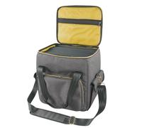 Générique Record Storage Box, Travel Organizer Bag for CDs, Polyester Material, Albums Depot, Carrying Container, Dividers for 45 Records, Compact Organizer for Travel, Music Collection, 1 Pack